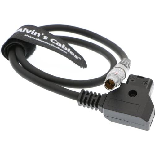 Alvins Cables Anton Bauer Power Tap D-TAP to 0B 2 Pin Power Adapter Cable for Teradek Bond