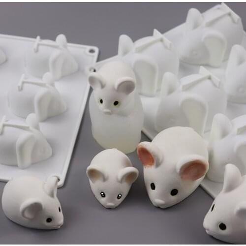 Mouse silicone mold cake baking bowl cake jelly mousse silicone mold fondant mold