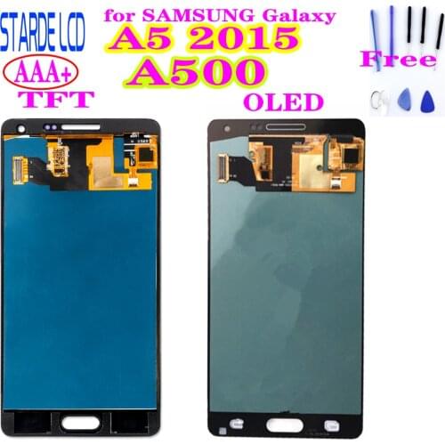 STARDE Replacement LCD For Samsung Galaxy A5 2015 A5000 A500FU A500 A500M A500F LCD Display Touch Screen Digitizer Assembly