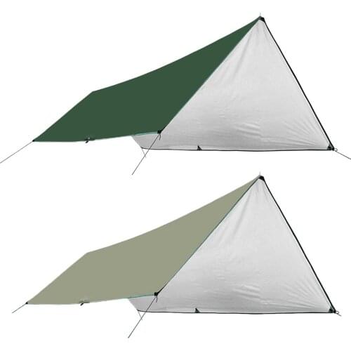 Tourist Awning Canopy Tarp Tent Shade Ultralight Garden Canopy Sunshade Outdoor Camping Hammock Waterproof Camouflage Shelter
