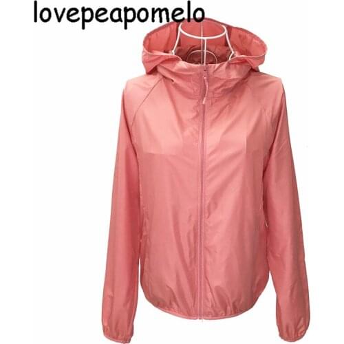 Spring And Summer Outwear Large Size Womens Costume Casual Nylon Coats Korean Loose Female Solid Tops 12 Colors J269