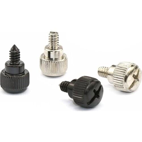 10PCS 6#-32 Round Toolless Adjustment Screw Thumb Screws M3.5 Computer PC Case Cooling