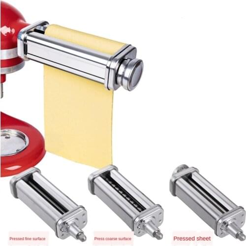 Noodle Makers Parts For Kitchenaid Fettucine Cutter Roller Attachment For Stand Mixers Kitchen Aid Pasta Food Processors