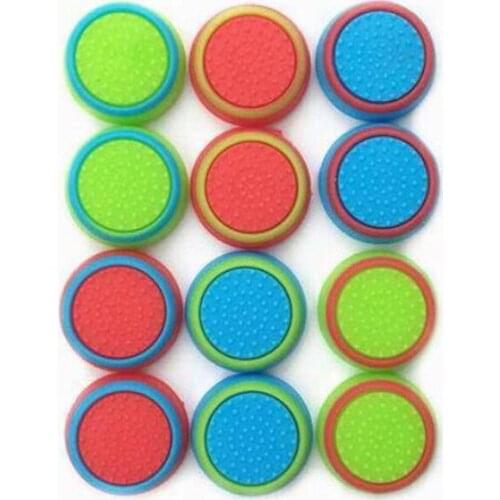 4pcs Joystick Cover Thumb Stick Grip Caps Case For Xbox One 360 Sony PS3 PS4 PlayStation Dualshock 3/4 Controller Thumbstick