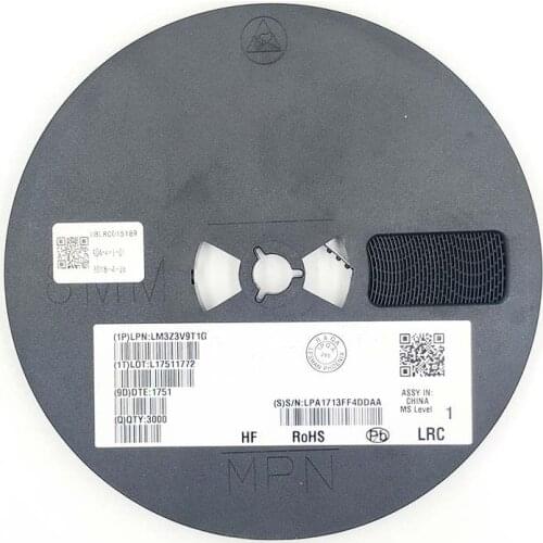 50PCS Zener diode LM3Z3V9T1G 3.9V 0.2W(200mW) SOD-323 LM3Z3V9T1G