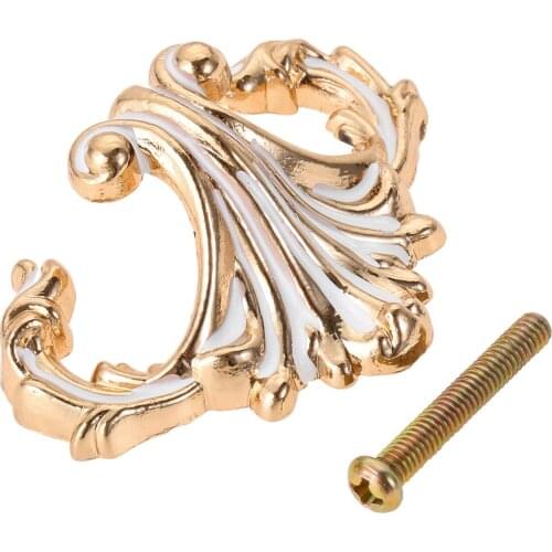 Antique American European Furniture Zinc Alloy single hole Handle Kitchen Cabinet Drawer Door Wardrobe knob durable elegant