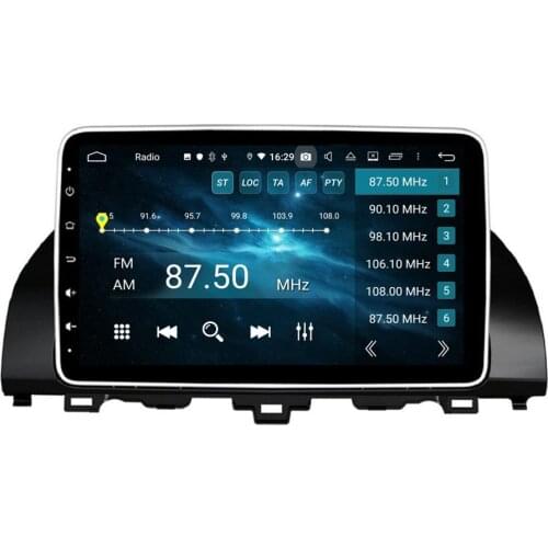 DSP PX6 Android 10.0 Car Radio DVD GPS Navigation Head Unit for Honda Accord 2018 Bluetooth 5.0 WIFI CarPlay