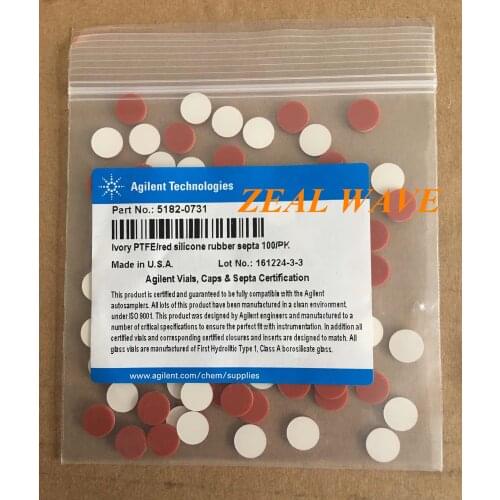 For Original Agilent Liquid Bottle Pad 8.7mm 100 Pk 5182-0731
