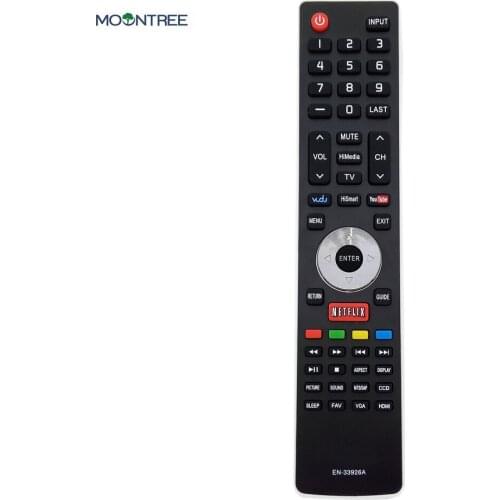 EN-33926A replacement remote control for Hisense smart TV LED HDTV HiSmart YouTube controle remoto 433mhz controller