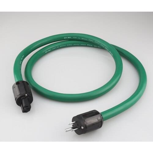 HI-End copper and silver mixing 2328 power line HIFI POWER CABLE Power Cord with EU Plug AC cable line