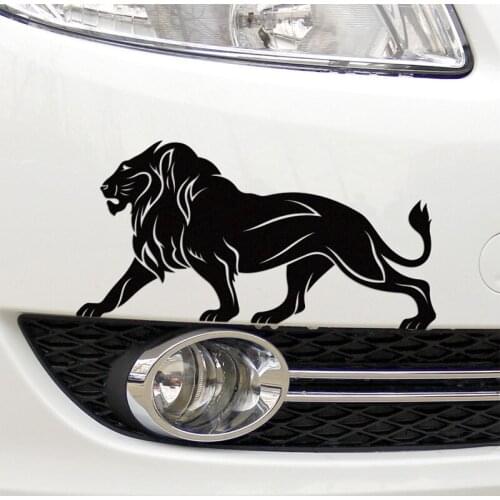 3 Pieces Customization Lion Stickers Decal Car-Styling For vw audi ford bmw Honda Benz opel Nissan SEAT Renault car accessories