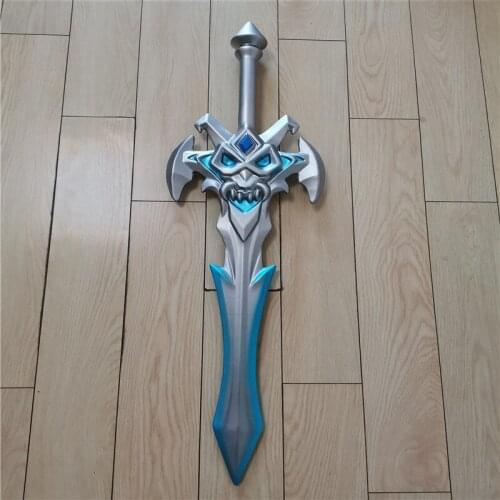 Cosplay Movie Game King of Glory Arthur the Death Knight Sword Prop Weapon for Halloween Gift Role Playing Arthur 102cm PU Prop