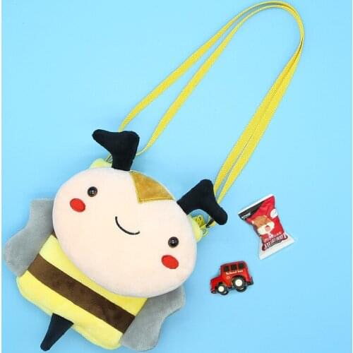 Fashion New Children School Bag Plush Cartoon Toy Baby Backpack Boy Gril School Bags Gift For Kids Backpacks PJ-030-1
