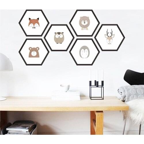 Garden Grenn plant leaf animals wall stickers home decor living room bedroom flower butterfly wall decals mural art posters