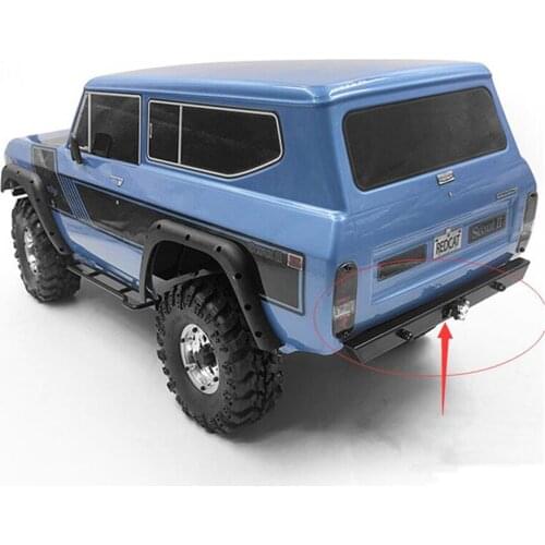 Rc Cars Metal Rear Bumper For 1:10 Scale Remote Control Toy Car REDCAT GEN8 BS Upgrade Parts Accessories