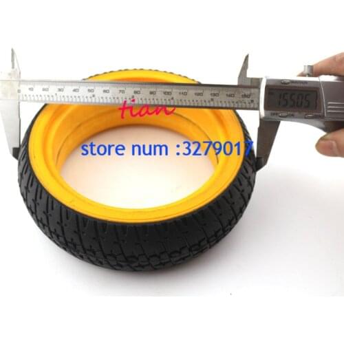 Free shipping 155mm length 6.5 inch solid Tire Environmental tires for self balancing 2-wheel electric scooter, hoverboard