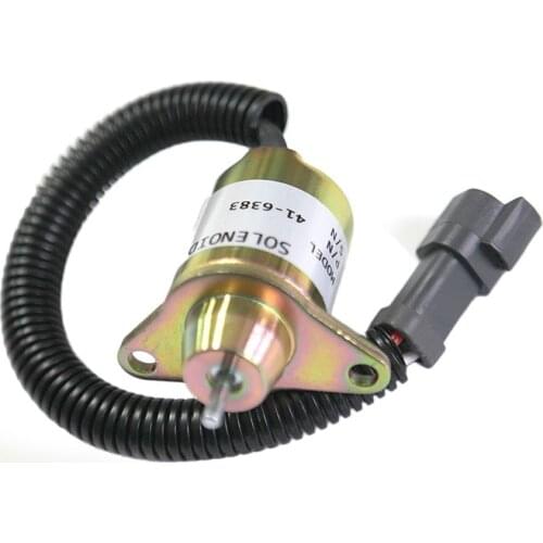 12V SA-4564 SA-4920 41-9100 41-4306 Fuel Stop Solenoid For Yanmar Engine 486 4TNE88 366 395 374 3TNE72 388 Thermo King MD2 TD2