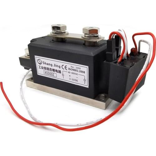Free shipping excellent 500A 400A 300A 200A 150A 100A solid state relay ssr module single phase input 3-32VDC output 35-480VAC