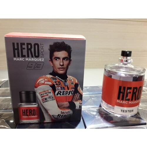 COLONIA HOMBRE HERO MARC MARQUEZ 93 SPORT MOTO GP BIKE HONDA HRC