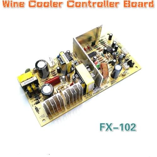 Wine Cooler Control Board Wine Cabinet Controller Circuit Board FX-102 PCB121110K1 SH14387 PCB90829F1 For KRUPS Wine Cooler
