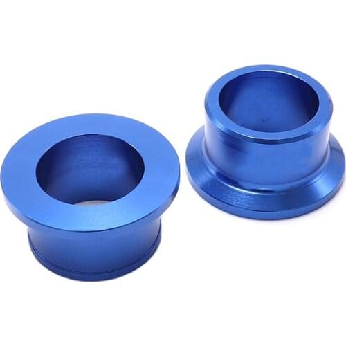 Motorcycle CNC Rear Wheel Hub Spacer For Yamaha YZ250F YZF250 YZ450F YZF450 2009-2020 Blue Anodized Aluminum