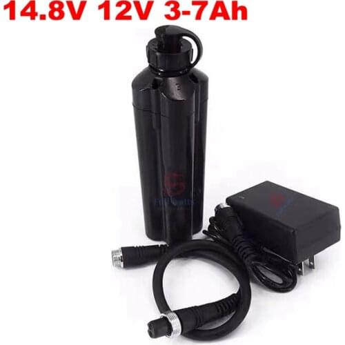 14.8V 12V 7Ah 3Ah 6Ah 3.5Ah Lithium ion 6000mah 7000mAh 30 li-ion battery pack BMS 15A for electric winch fishing reel + Charger