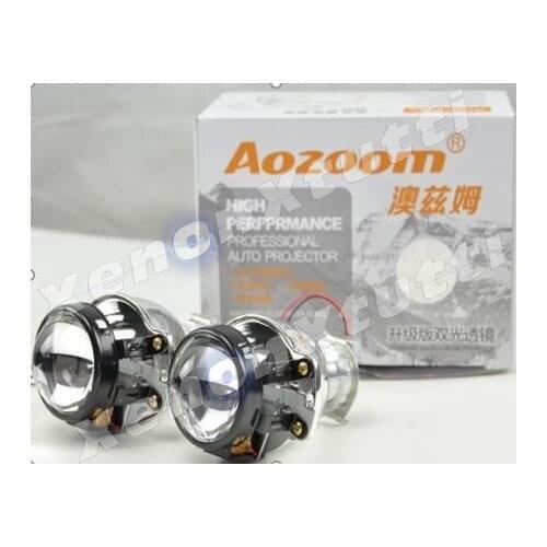 AOZOOM 2 inch pair projectors lenticular assemble mini h1