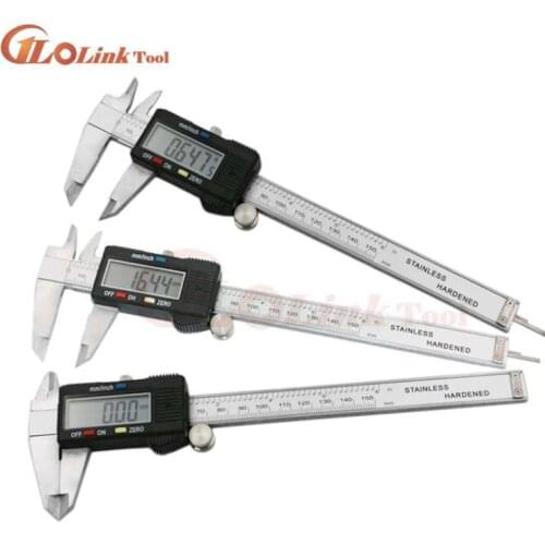 Stainless steel Digital Caliper 0-100mm 4inch mini pocket electronic vernier caliper slider caliper Gem thickness gauge