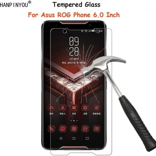 For Asus ROG Phone ZS600KL 6.0" Clear Tempered Glass Screen Protector Ultra Thin Explosion-proof Protective Film Guard Shield