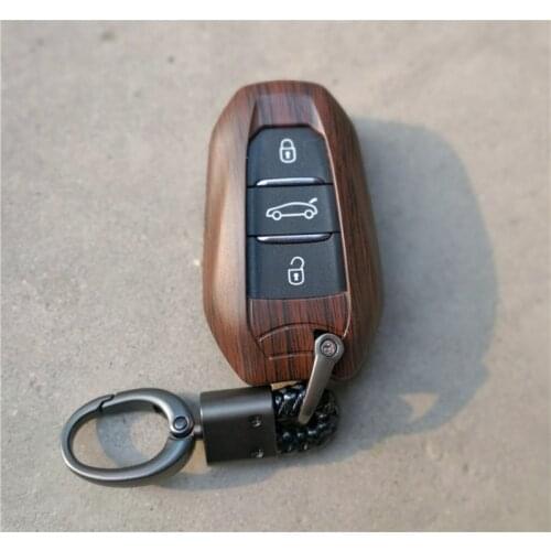 For Peugeot 3008 5008 Citroen C5 C6 Smart Key Case Car Key Case Keyless Entry System Protective Case