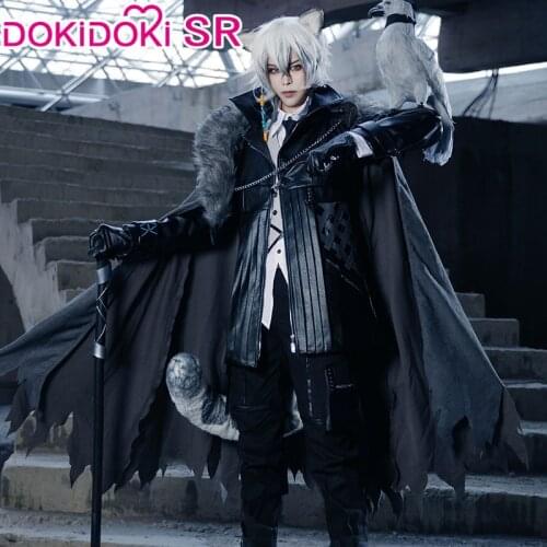 DokiDoki-SR Game Arknights Cosplay Costume SilverAsh Cosplay Men Arknights Costume SilverAsh Men Halloween