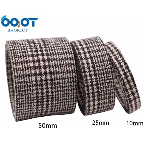 Double-Sided Lattice Thicken Cloth Ribbon 5Yard M-21820-1532 38MM DIY Crafts Hairclip Apparel Accessories And Sewing Decorations