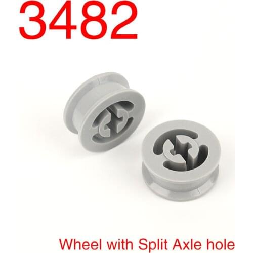 10pcsHigh-tech building blocks 3482 wheel MOC accessories pulley parts
