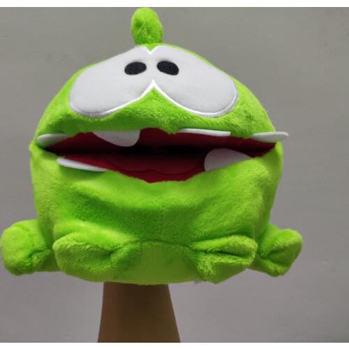 CUT ROPE OM NOM DJ 8 INCH PLUSH TOY open the mouth puppets new