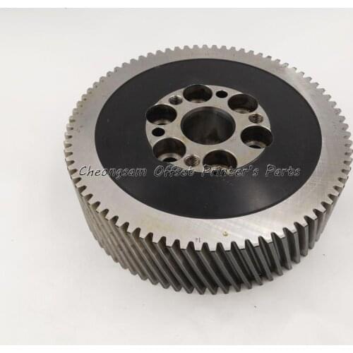 M2.005.870 251 Original Gear Auswahleinheit Transfer Cylinder Gear SM74 PM74 SX74 Heidelberg Offset Printing Machine Parts Used