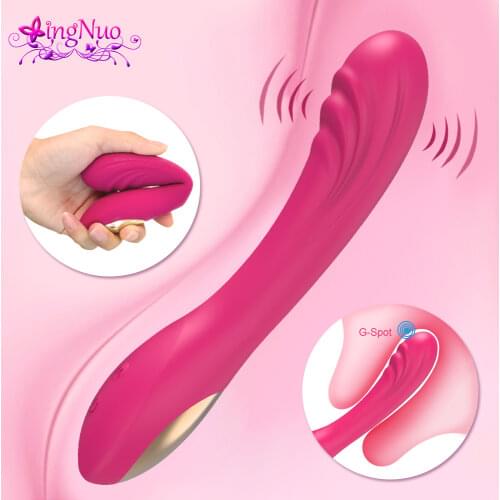 Powerful G-Spot Vibrator For Women Clitoris Stimulator Soft Silicone Realistic Dildo Vibrators Female Sex Toys For Adults 18