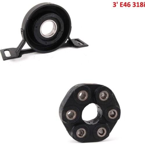 Original universal joint and Center Mount For vehicles with Automatic transmission 26111227410 26121226731 one set