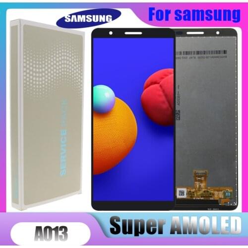 Original AMOLED For Samsung galaxy A01 core SM-A013 A013F A013G A013M/DS LCD Display Touch Screen Digitizer Replace Assembly