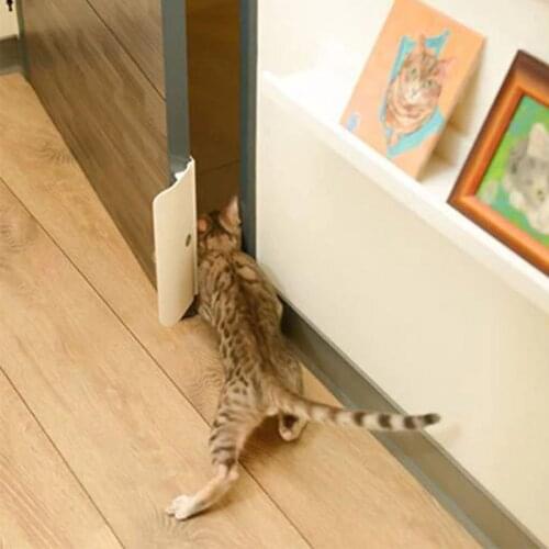 Pet Door Opener Controllable Entry Training Open Door Hole Tool Without Drilling Easy Installation for Dog Cat