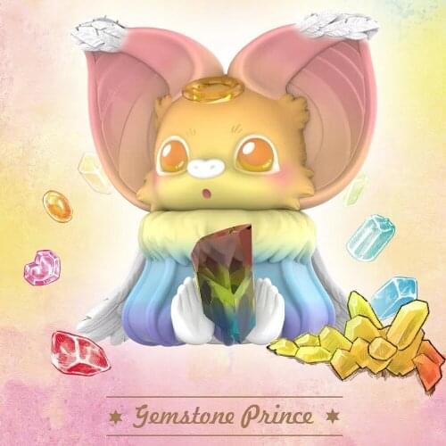 POPMARTS Blind Box YOKI Gem Stone Prince Series Kawaii Figure Doll Collection Decoration Cute Anime Model Toy Adult Kids Gifts