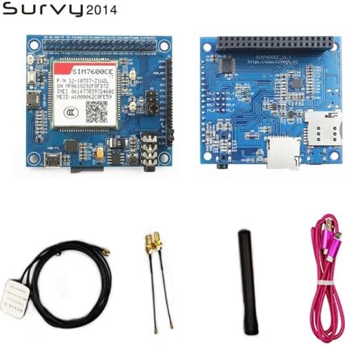SIM7600CE 2G/3G/4G GNSS GPS Expansion Board For Raspberry 2B/3B/3B+/Zero