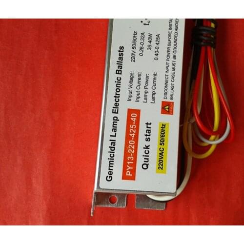 40W Ballast PY13-230-425-40 Special Ballast for Ultraviolet Lamp 36-40W Ballast