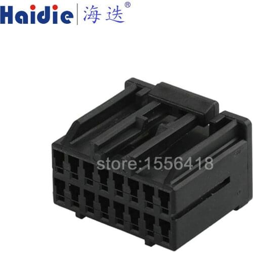 2sets 16pin auto car electric 16way female automotive electrical connector with pins 917981-2