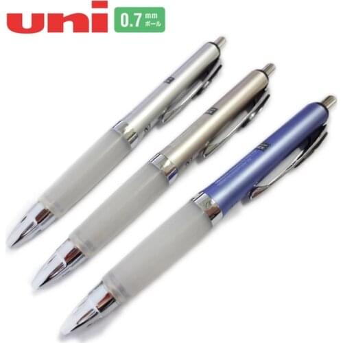 1Pcs UNI Anti-fatigue Press Type Gel Pen UMN-207GG Quick-drying Comfortable Signature Pen Soft Grip Pen with Replaceable Refill