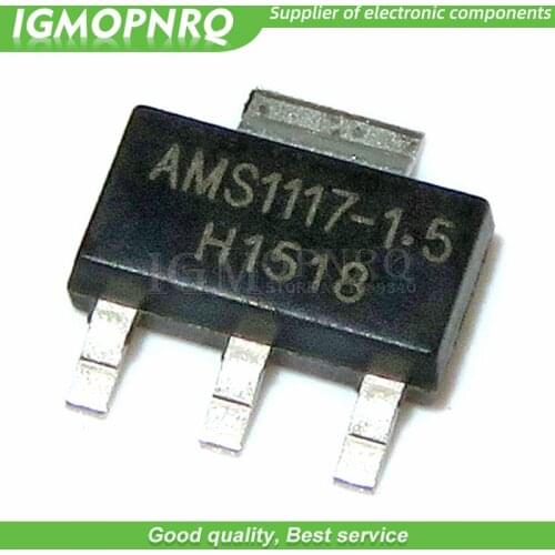 20pcs AMS1117 AMS1117-3.3V AMS1117-ADJ AMS1117-1.8 AMS1117-1.2 AMS1117-5.0 AMS1117-2.5 AMS1117-3.3 AMS1117-5.0 AMS1117-1.5