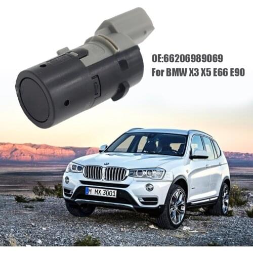 4Pcs Auto PDC Parking Sensor Car Backing Radar Searching Unit Electric Detector 66206989069 For BMW X3 X5 E66 E90