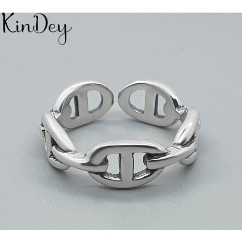 Bohemian Charm Boho Hollow Chains Rings For Women Lover Wedding Bridal Valentines Gifts Men Open Retro Antique Rings 2021