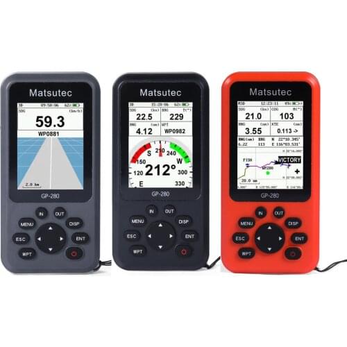 Matsutec GP-280 GPS Handheld Navigator For Marine High-Sensitivity GPS Receiver GPS Handheld Navigator Various Voyage