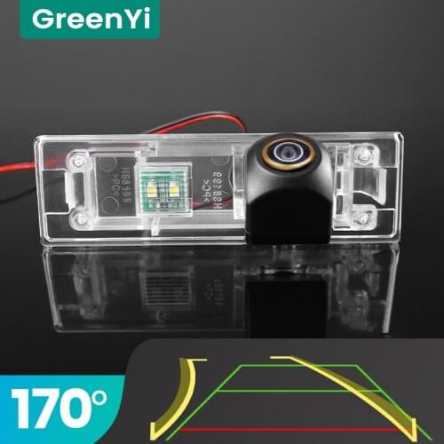 GreenYi Trajectory 170° AHD Car Rear View Camera for BMW 1 series 120i 640i F12 F13 Z4 E89 E81 E87 135i F20 F21 Night Vision