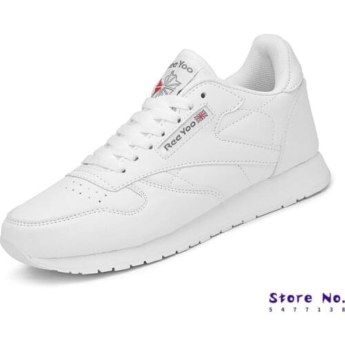 2021 Fashion Mens Shoes Sneakers White Women And Men Platform Flats Black Couple Shoes Comfort Lace-up Rubber Shoes Plus Size 50
